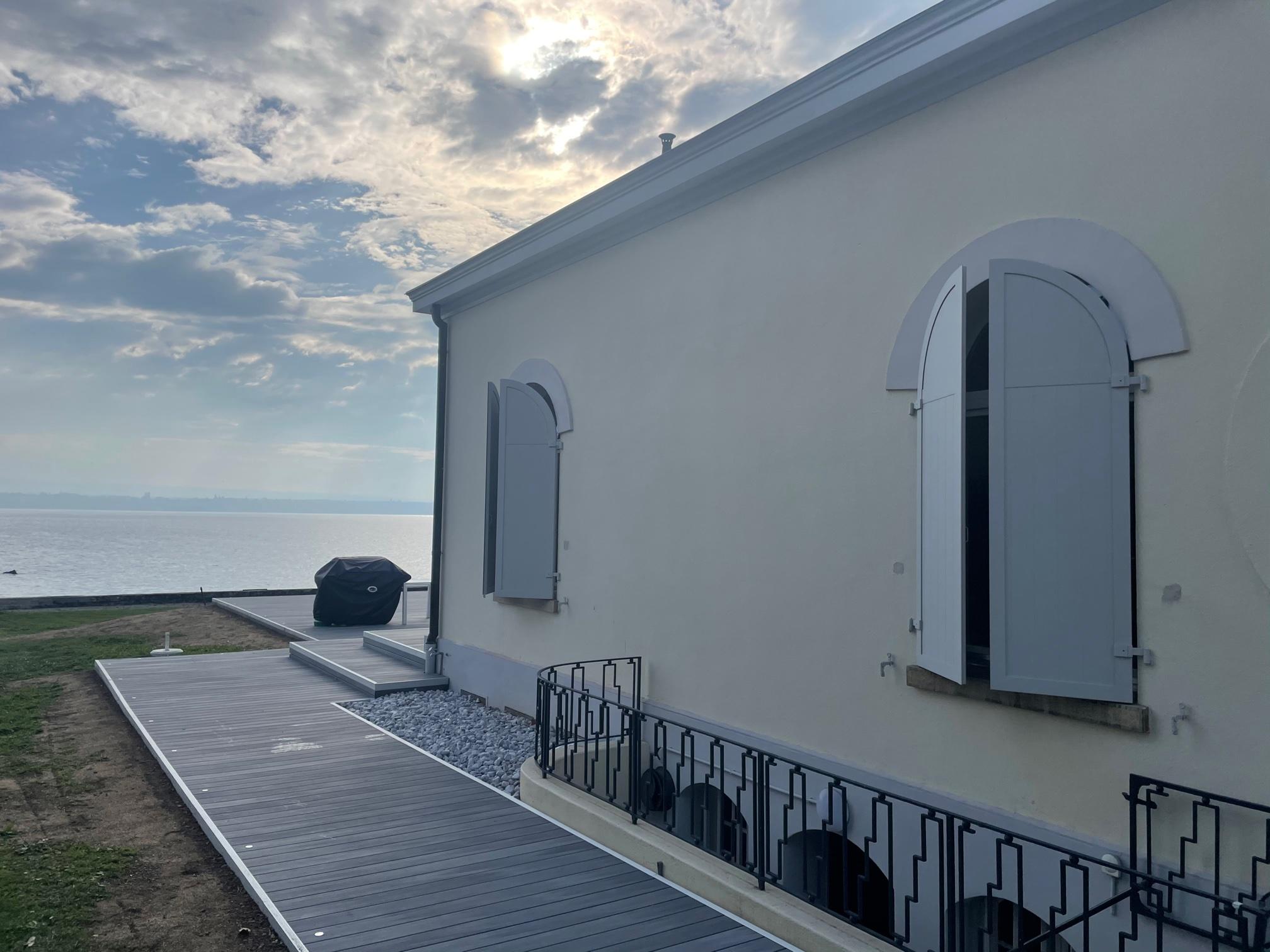 Volets battants cintrés